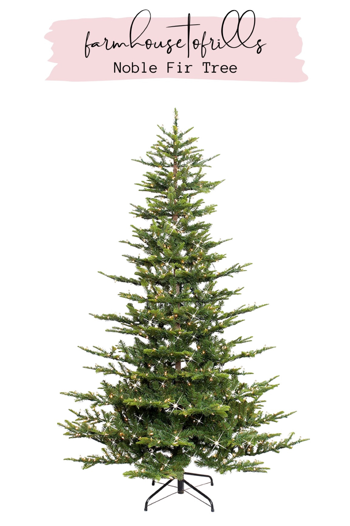 Noble Fir tree! 

#LTKHoliday #LTKhome #LTKSeasonal
