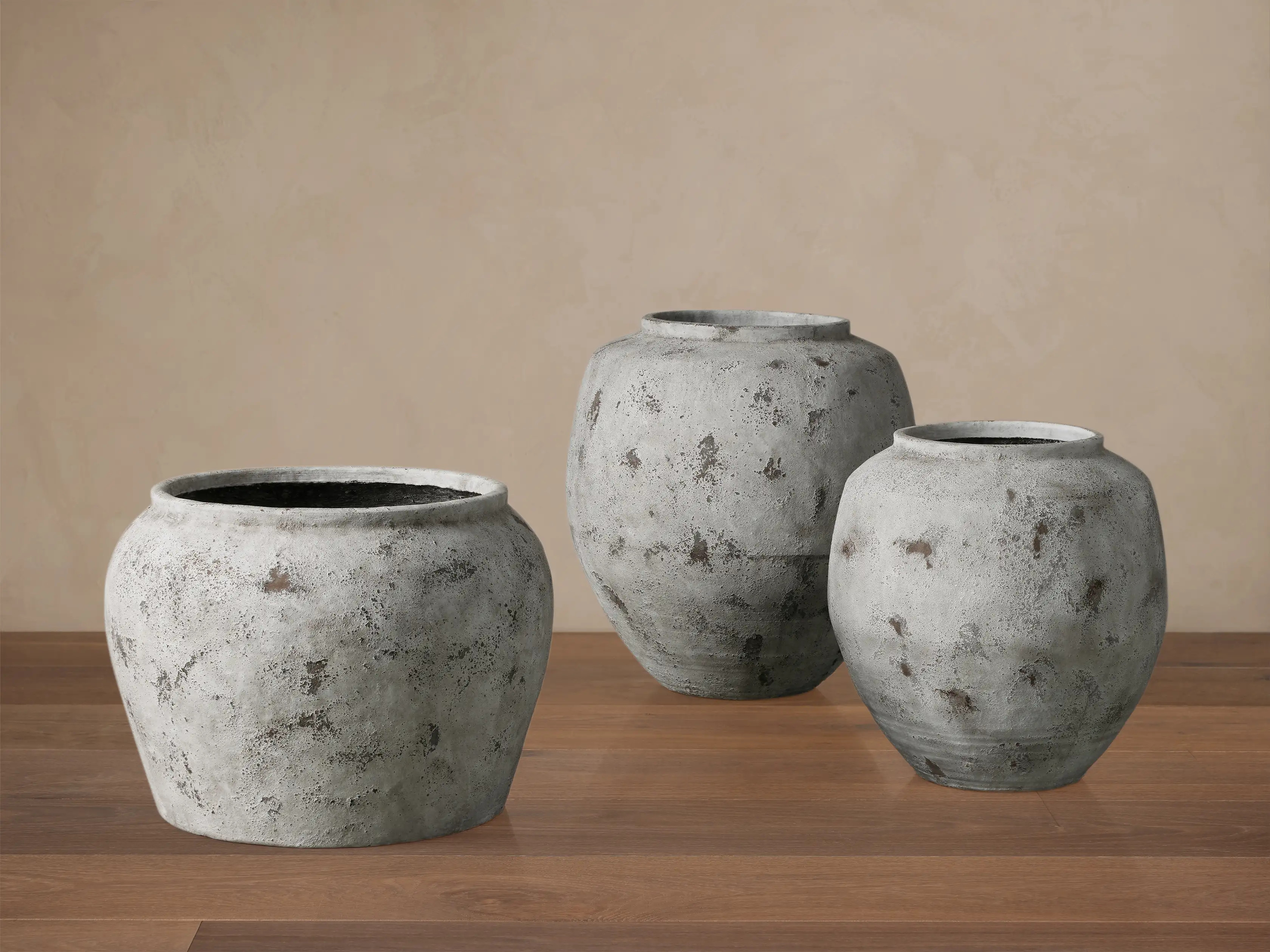 Rustic Grey Vessel | Arhaus