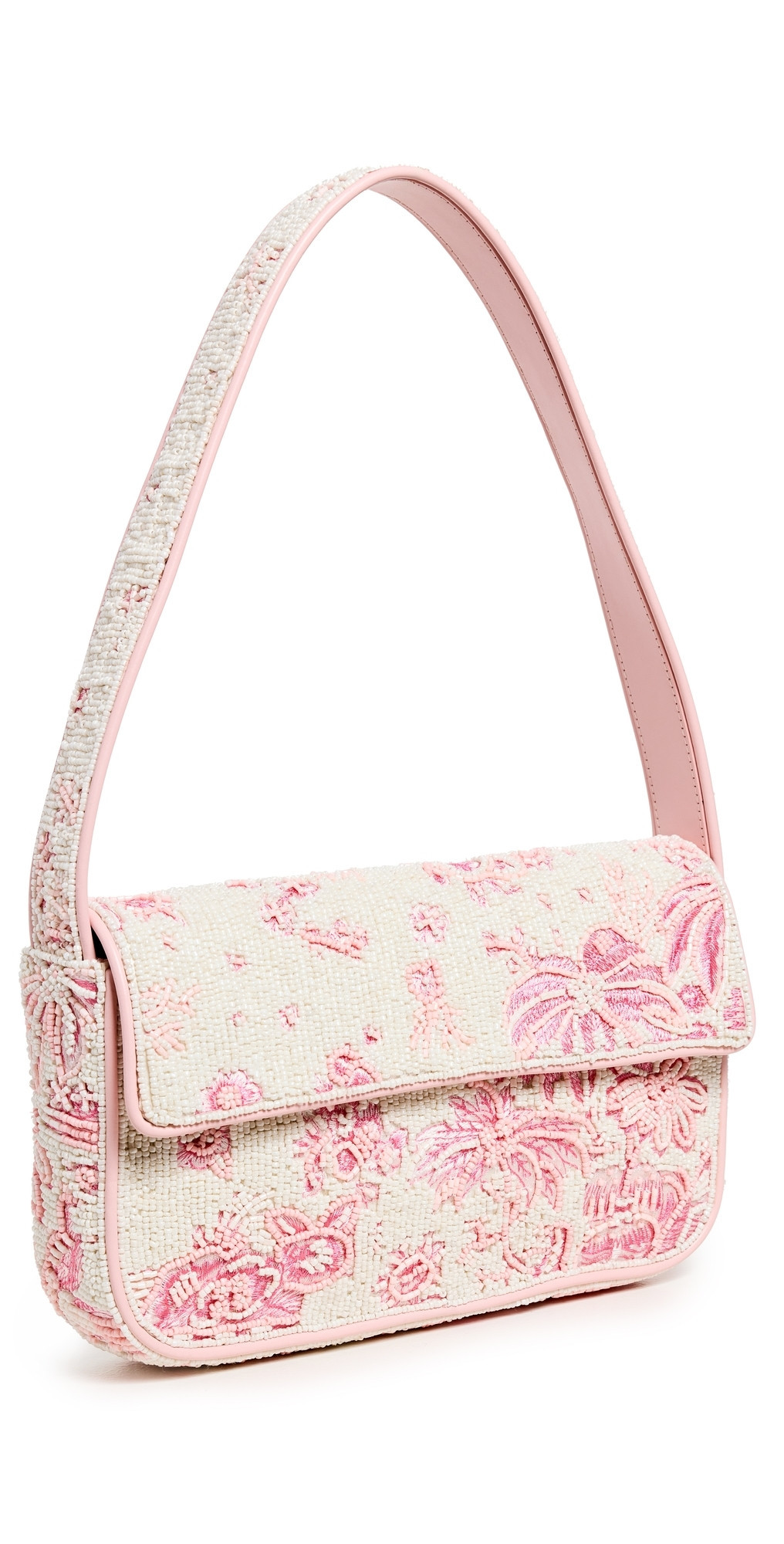 STAUD Tommy Beaded Bag Cherry Blossom Toile One Size | Shopbop