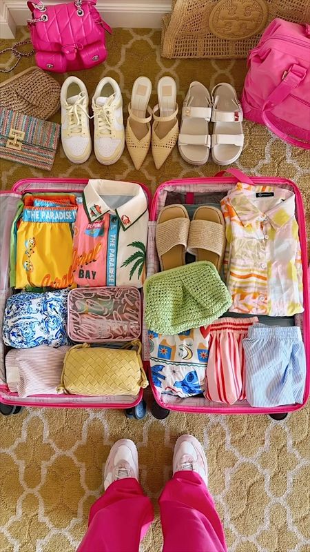 Pack With Me 👙☀️ *SEE THE NEXT PHOTO POST (of my suitcase) for ALL AMAZON 🔗 links if you don’t see them here. 

Summer vacation outfit inspo and travel essentials ✈️

Travel, Pack with me, Luggage, Suitcase, Summer Vacation, Summer Outfits, Amazon outfits, Amazon sets, Amazon 2 piece set, Amazon shoes, summer shoes, Amazon travel, Coach backpack, Coach tabby, Tory Burch, Tory Burch tote, weekender bag, Madison Payne 

#LTKTravel #LTKVideo #LTKxWalmart