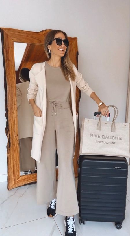 Comfortable and stylish airport outfit idea
Fits true to size 
I’m wearing a size small 

#LTKitbag #LTKstyletip #LTKshoecrush