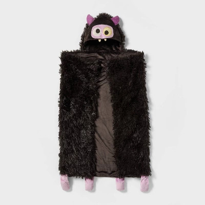 Shaggy Cozy Critter Halloween Kids' Hooded Throw Blanket - Pillowfort™ | Target