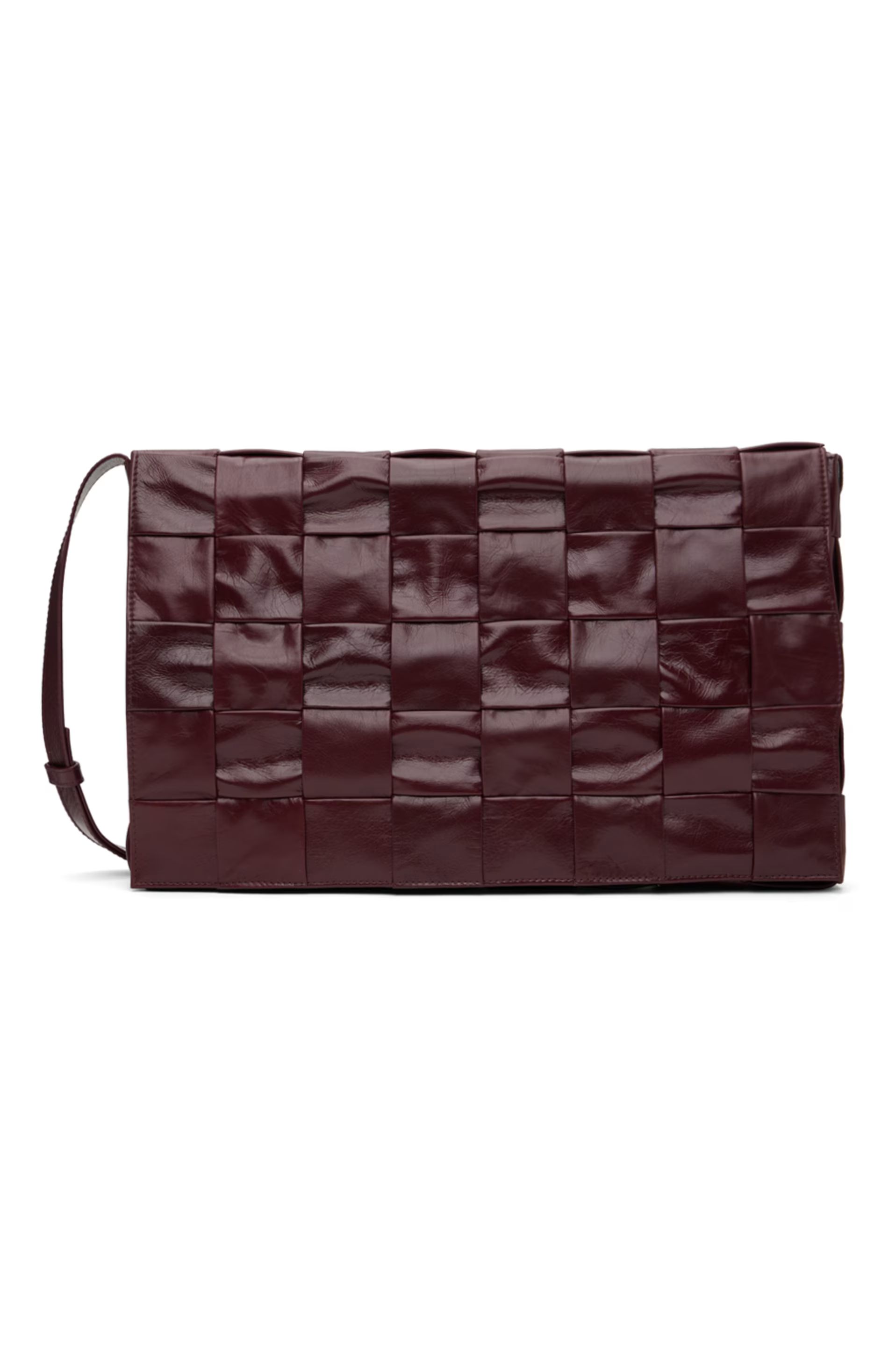 Burgundy Maxi Cassette Bag | SSENSE