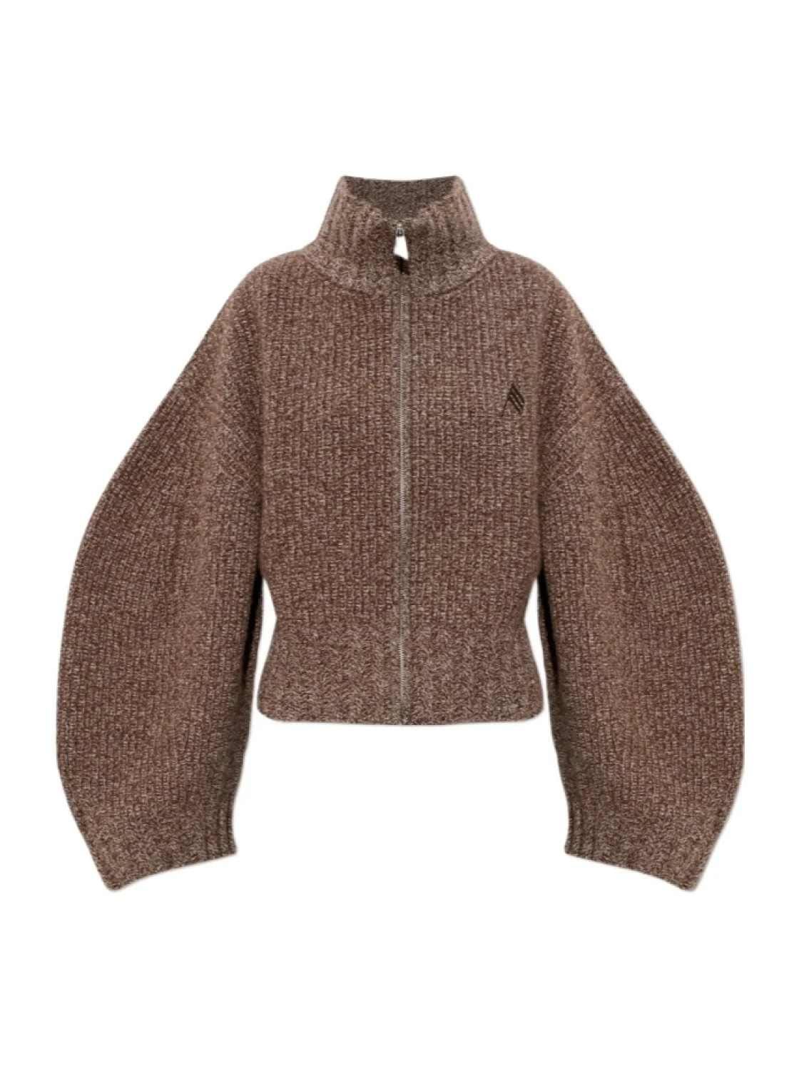 The Attico Ribbed Knit Cardigan | Senser US