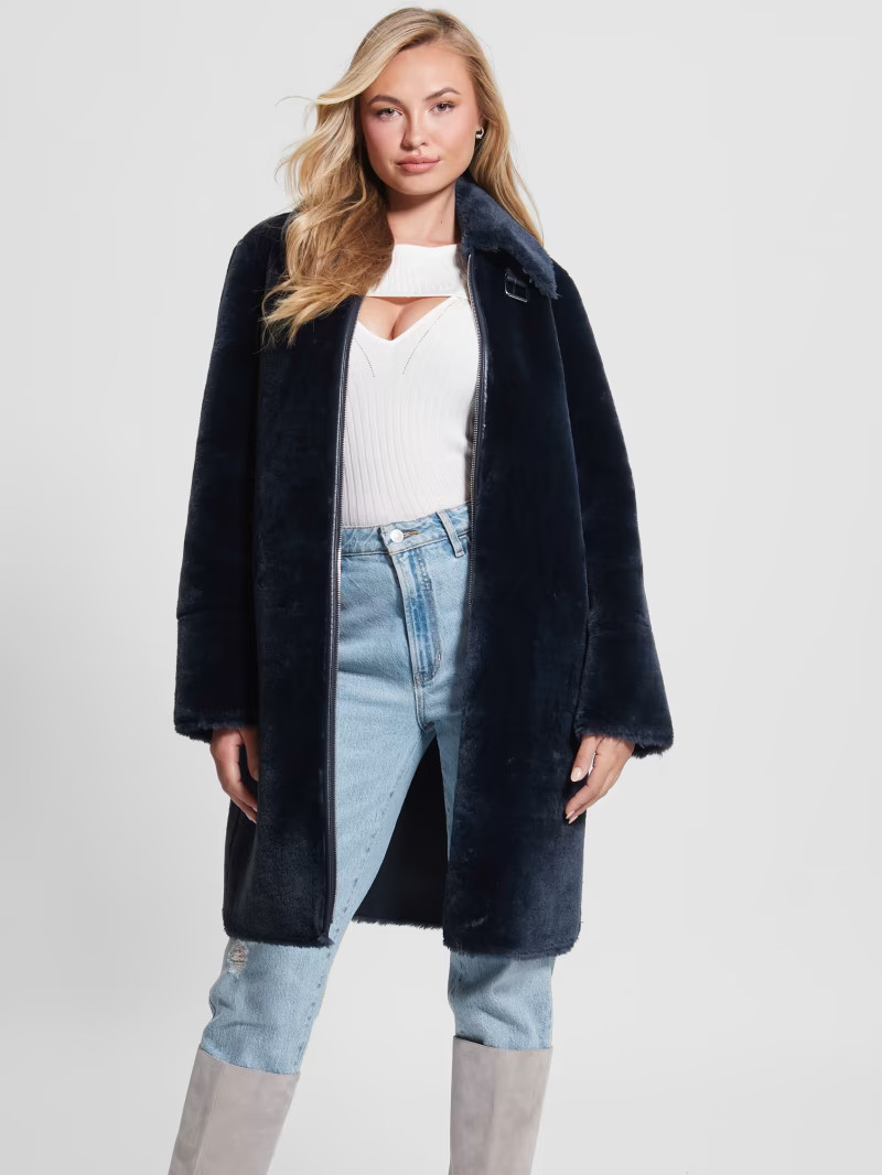 Flora Reversible Coat | Guess (US)