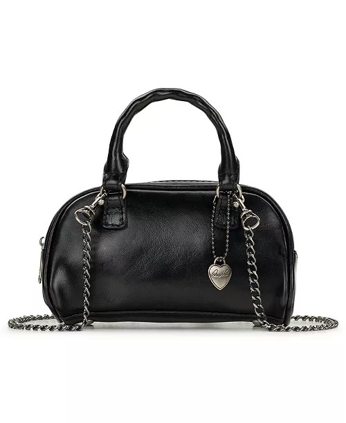 Pomezia Mini Leather Top Handle Crossbody Bag | Macy's