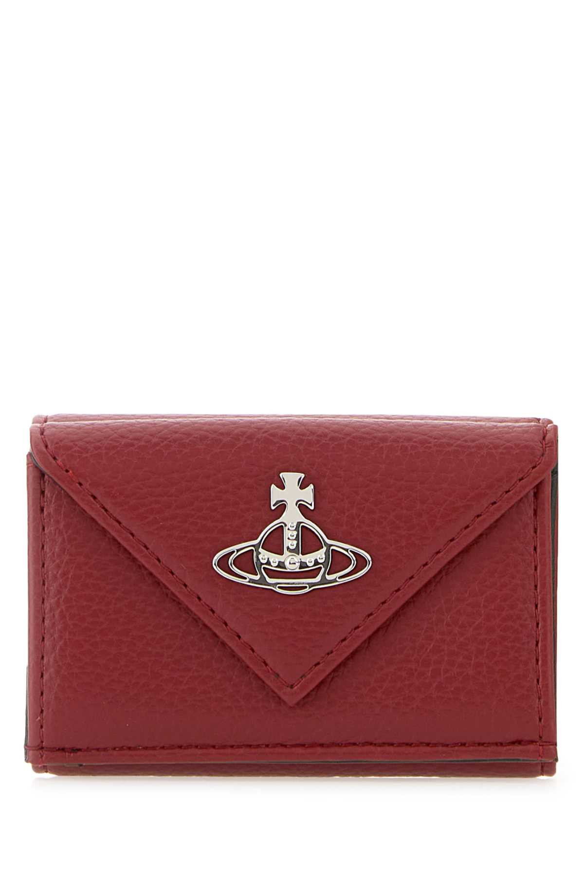 Vivienne Westwood Red Synthetic Leather Wallet | Italist.com US