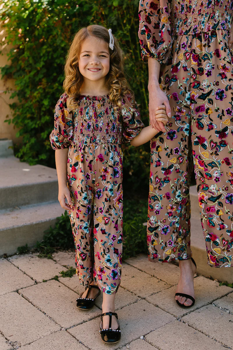 Mini Arianna Jumpsuit in Sweetheart | Ivy City Co