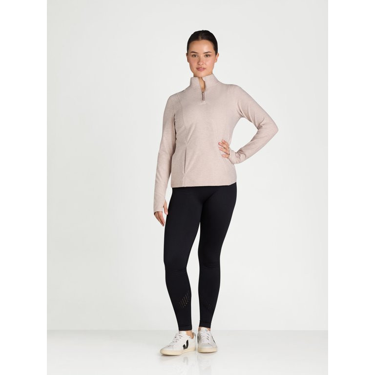 Athletic Works Women's ButterCore Quarter-Zip Jacket, Sizes XS-XXXL - Walmart.com | Walmart (US)