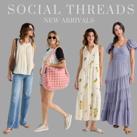 Social Threads New Arrivals!!

New dresses, fp dresses, fp quilted hobo bag

#LTKFindsUnder100 #LTKFindsUnder50 #LTKStyleTip