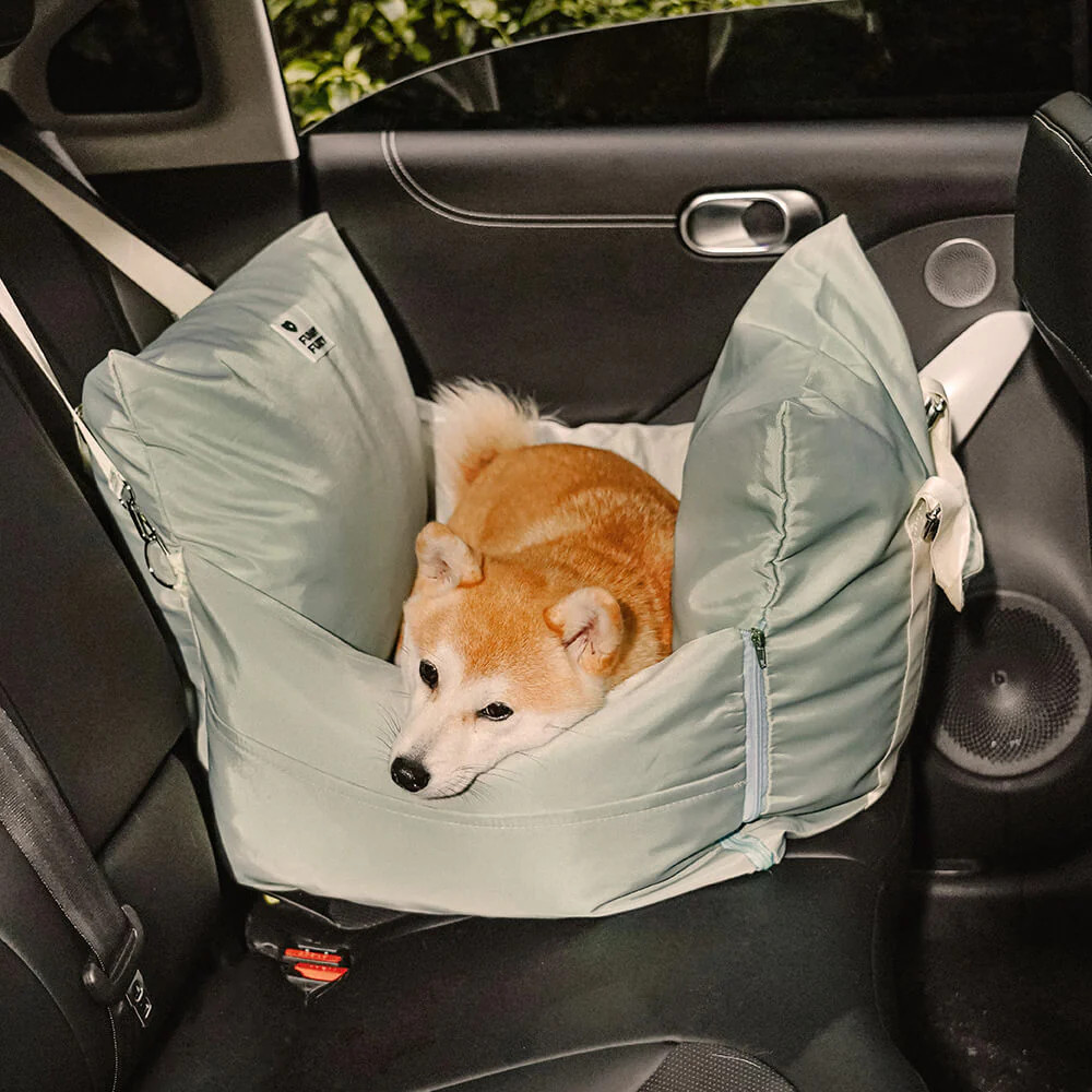 Waterproof Dog Car Seat Bed - First Class | FunnyFuzzy Affiliate Program