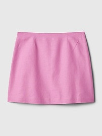 Linen-Cotton Mini Skirt | Gap (US)