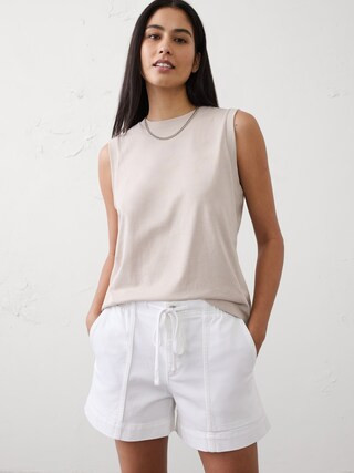 Premium Cotton Tank | Banana Republic Factory