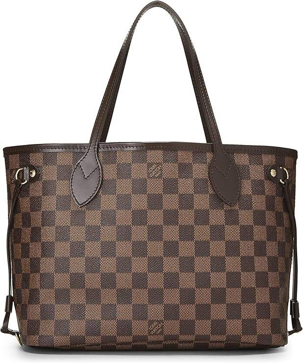 Amazon.com: Louis Vuitton, Pre-Loved Damier Ebene Neverfull PM, Brown : Luxury Stores | Amazon (US)
