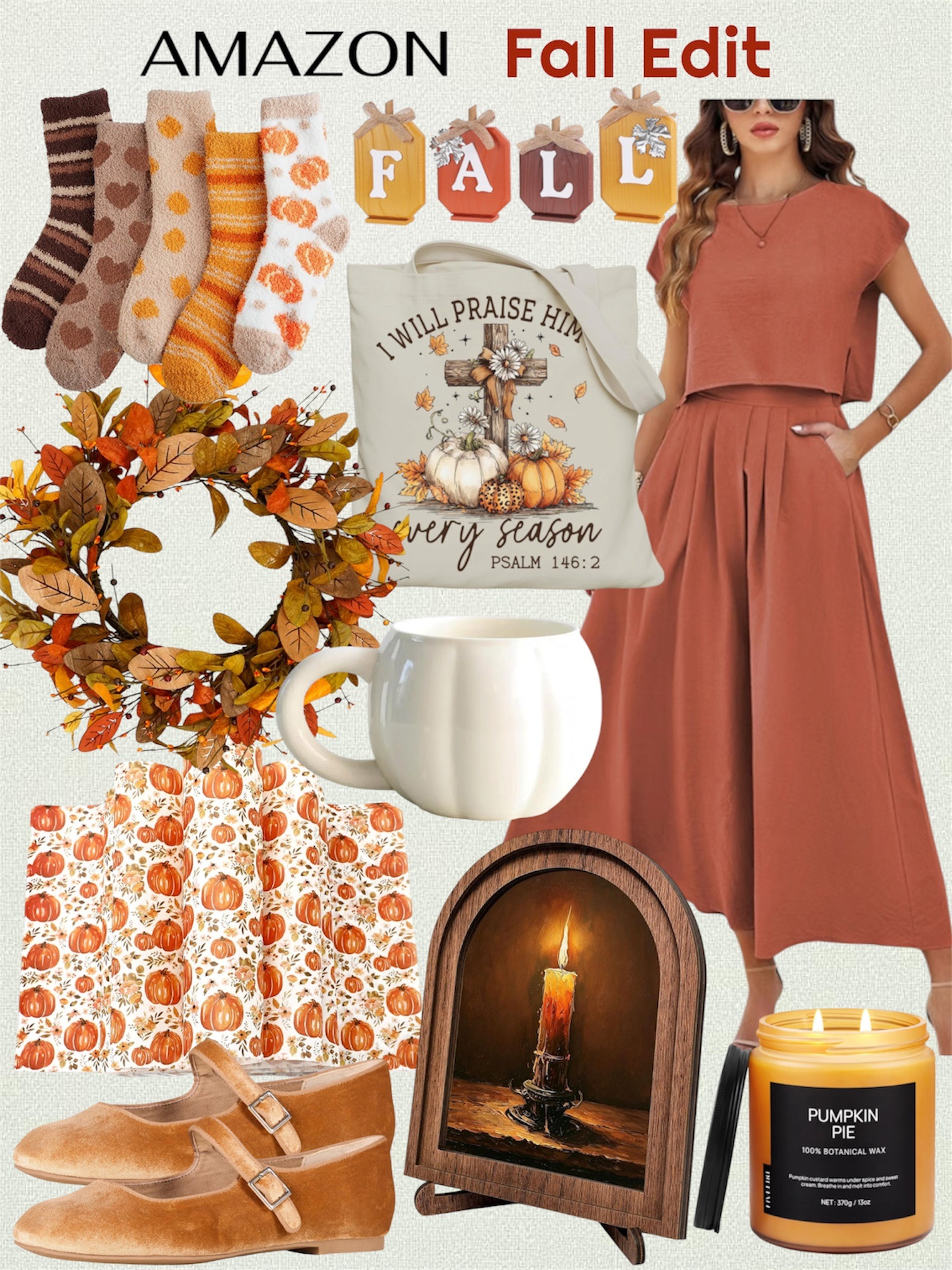 Amazon cozy fall finds. From adorable fall outfits and warm socks to home decor, pumpkin-themed items, and delightful seasonal finds, these are some of my top Amazon picks for the season. 




#AmazonFinds #AmazonFallFinds #AmazonFall #FallFinds #FallFavorites #AmazonFashion #FallFashion #CozyFall #FallHomeDecor #AmazonHome #LTKFinds #LTKStyle #LTKCreator #FallEdit

#LTKSeasonal #LTKHome #LTKSaleAlert