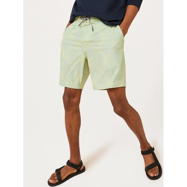 Free Assembly Men's Classic Board Shorts - Walmart.com | Walmart (US)