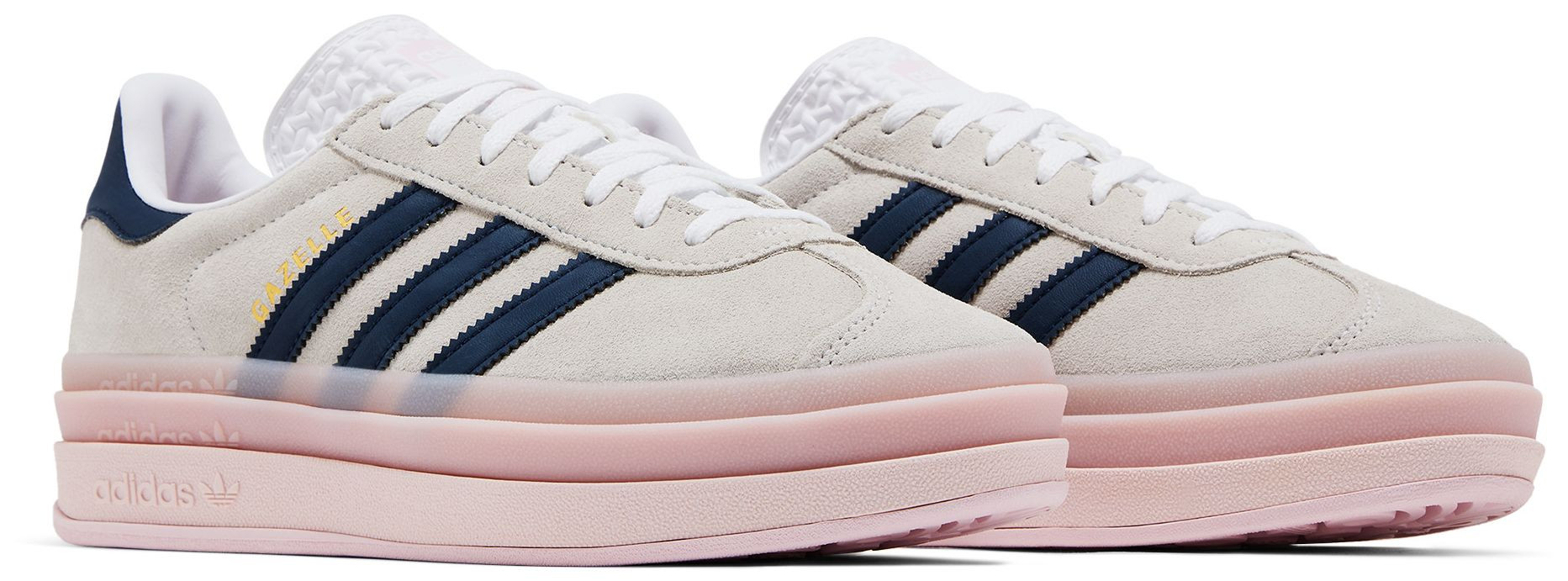 Buy Wmns Gazelle Bold 'White Clear Pink Indigo' - IE6508 | GOAT | GOAT