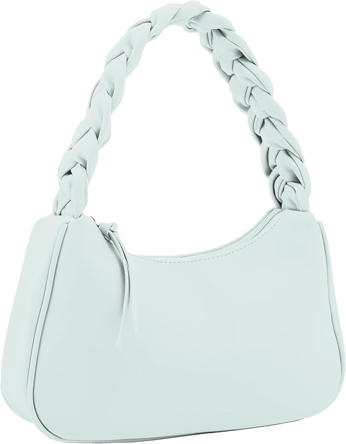 Emperia Braided Top Handle Shoulder Bag For Women, Trendy Designer Small Hobo Tote Handbag | Amazon (US)