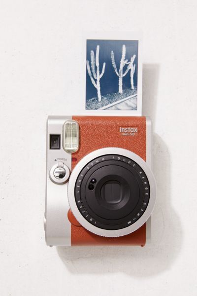 Fujifilm Instax Mini 90 Neo Classic Instant Camera - Brown at Urban Outfitters | Urban Outfitters (US and RoW)