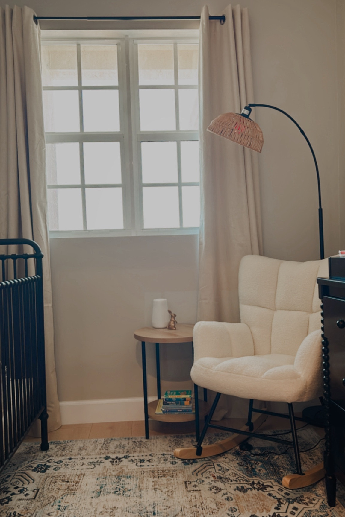 A little sneak at the nursery for baby 3! I’ve had this vision for so long and to see it come to life is giving me alllllll the feels. We have a few more things to do before the big reveal. Stay tuned! #baby #nursery #reveal #babysroom 

#LTKxTarget #LTKhome #LTKbaby