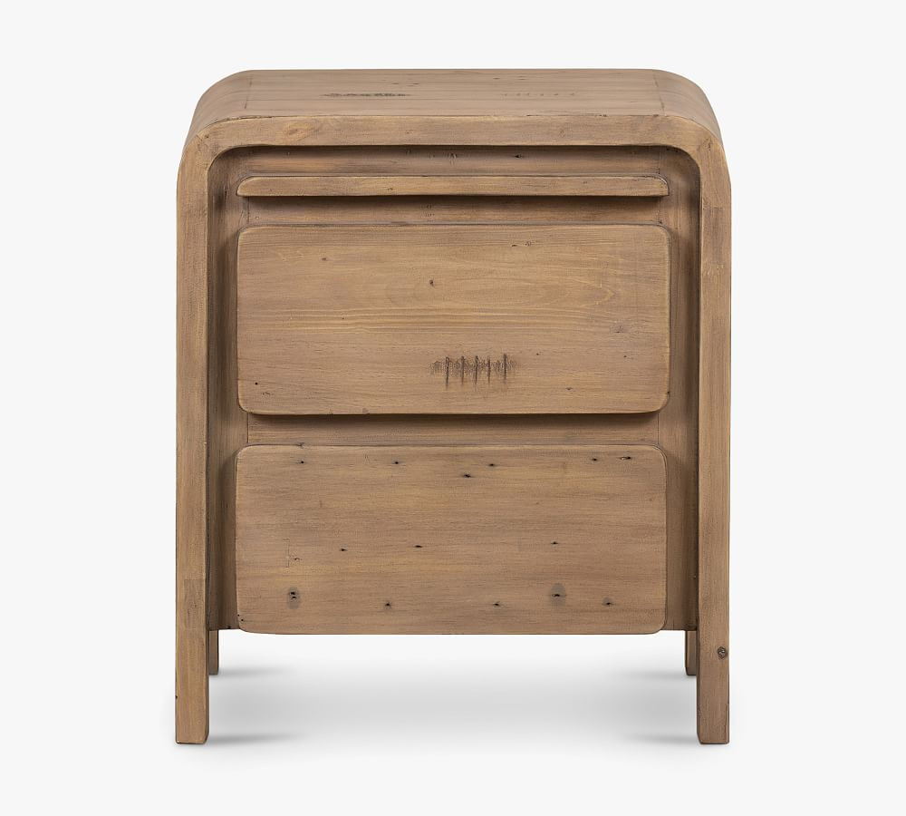 Bedford Reclaimed Wood Nightstand | Pottery Barn (US)