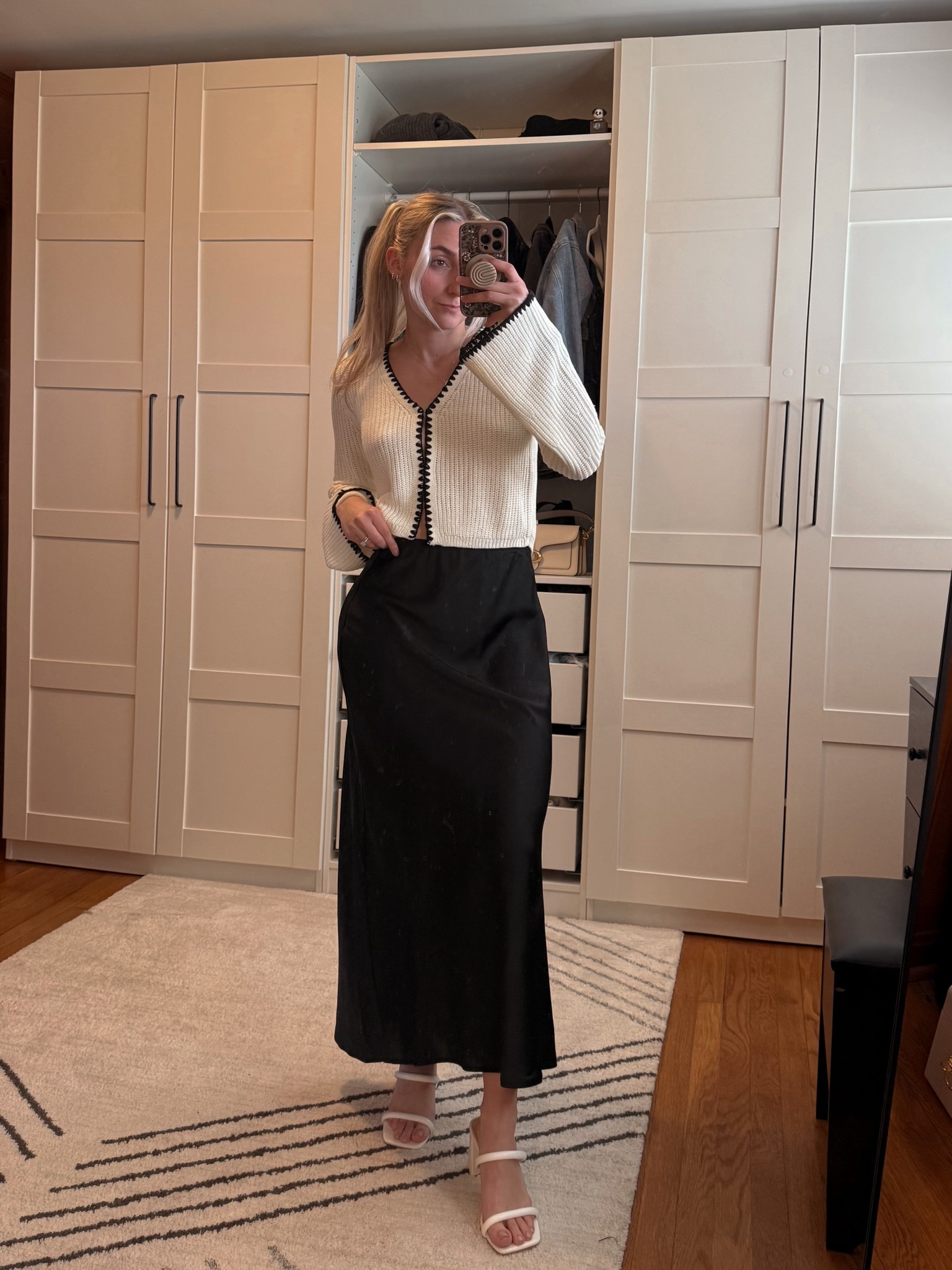 Sweater outfit, maxi skirt, outfit, cardigan, spring outfit, trendy, spring fashion, Easter outfit, neutrals outfit

#LTKSeasonal #LTKootd