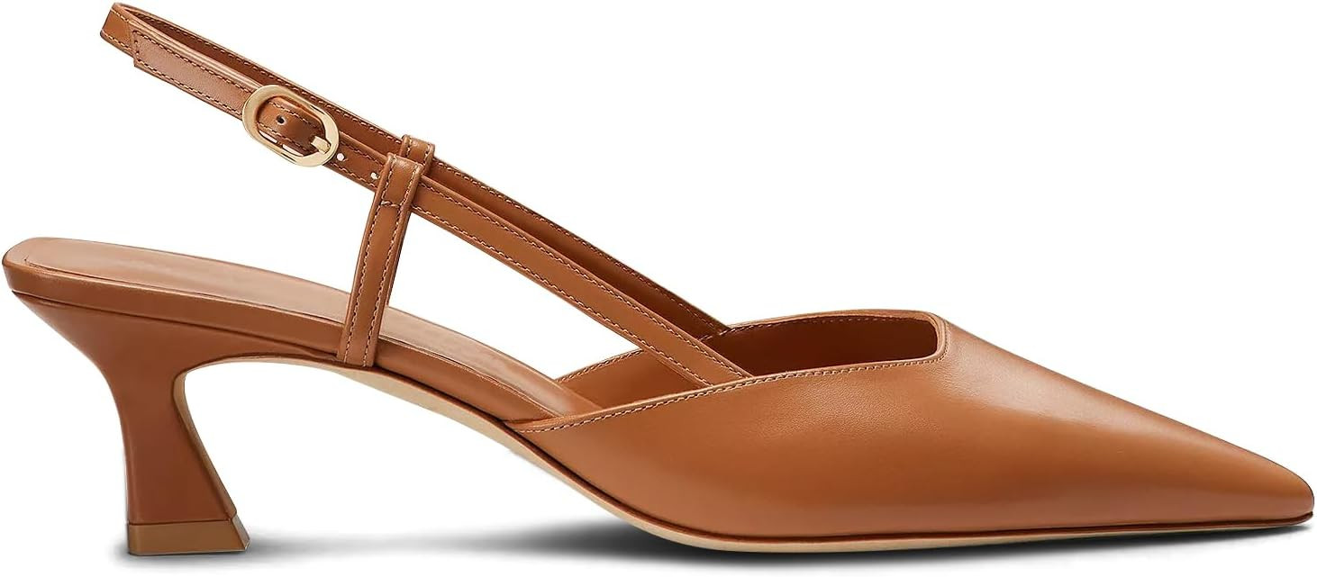 Slingback Pump Shoes for Women with 2 Inche Heel | Amazon (US)
