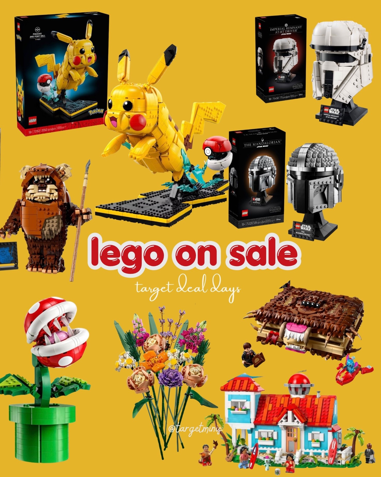 Lego sets on sale! 

Target deal days, kids toys, holiday gift ideas, @Target