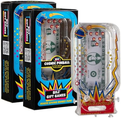 BILZ® Cosmic Pinball | Fun Money Gifting Puzzle Game for Ages 8+ | Easy Setup | Fits Cash, Check... | Amazon (US)