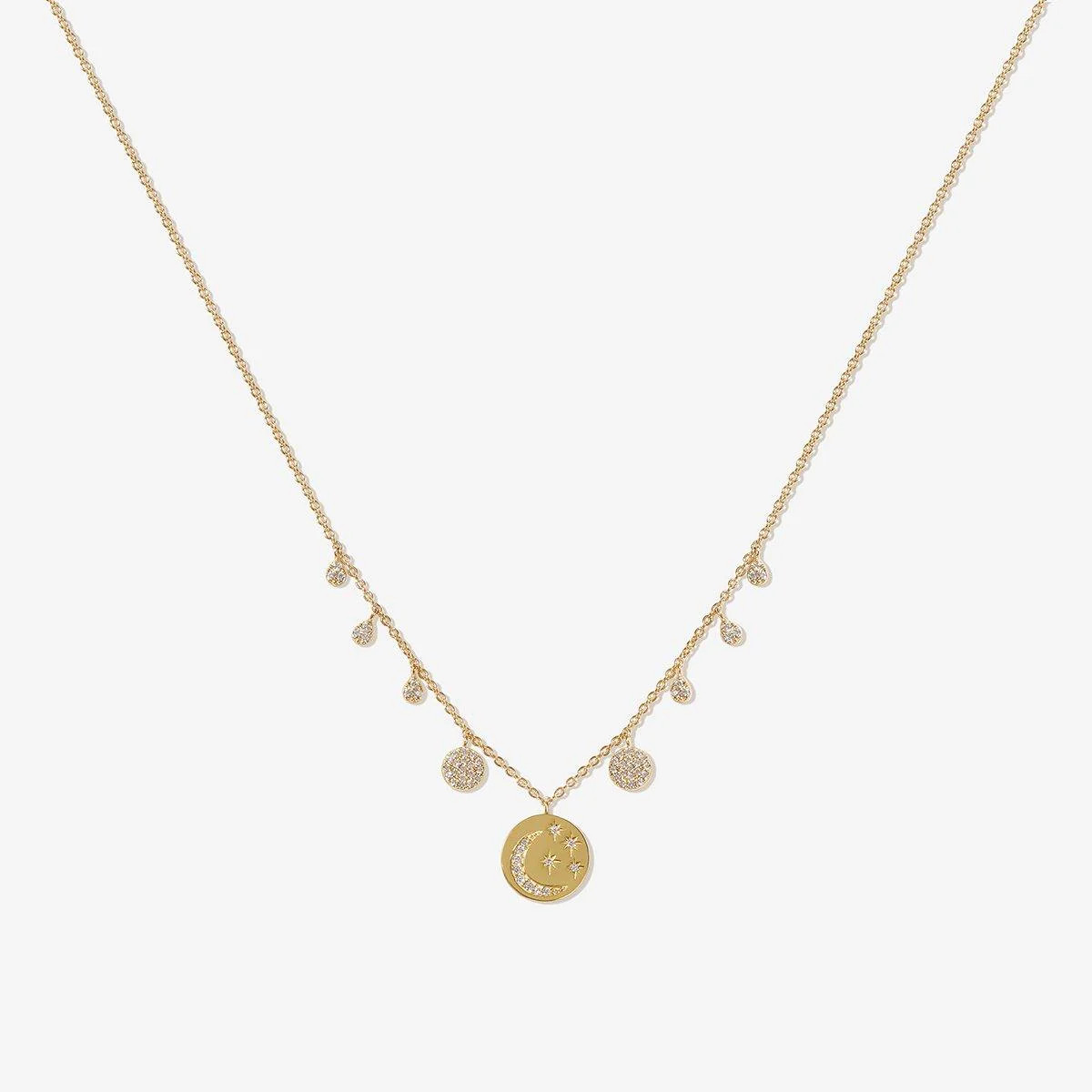 Aero crystal necklace | Adornmonde