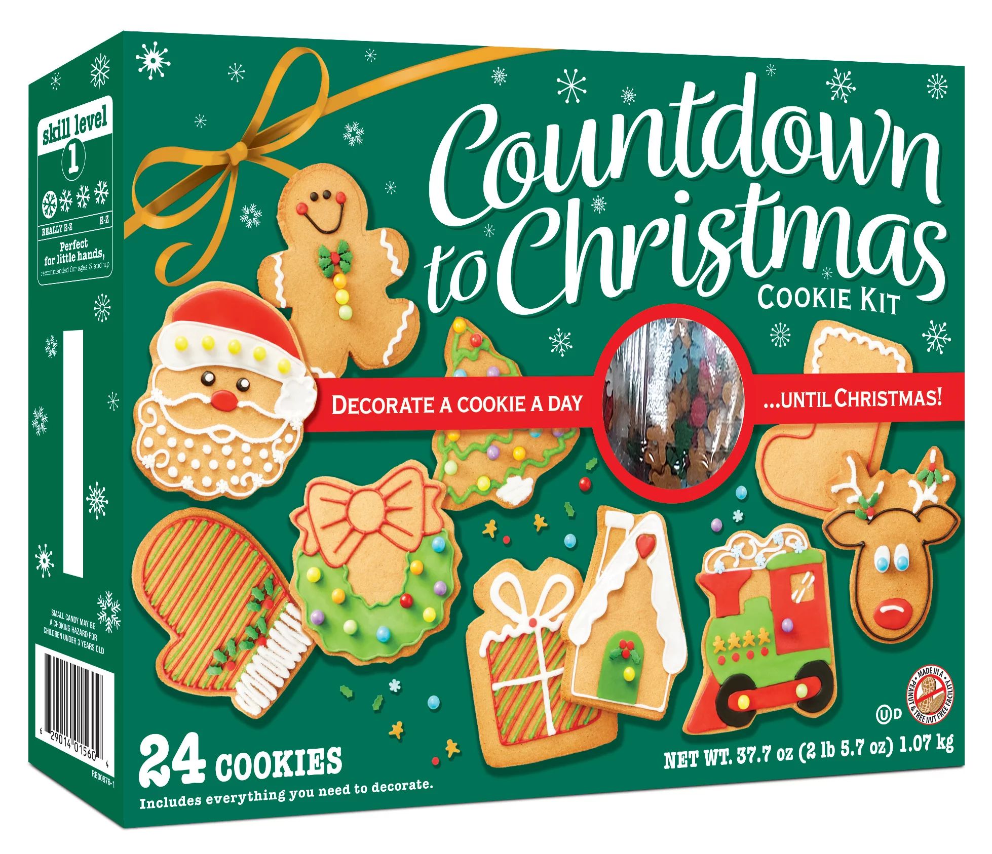 Create A Treat Countdown To Christmas Cookie Kit | Walmart (US)