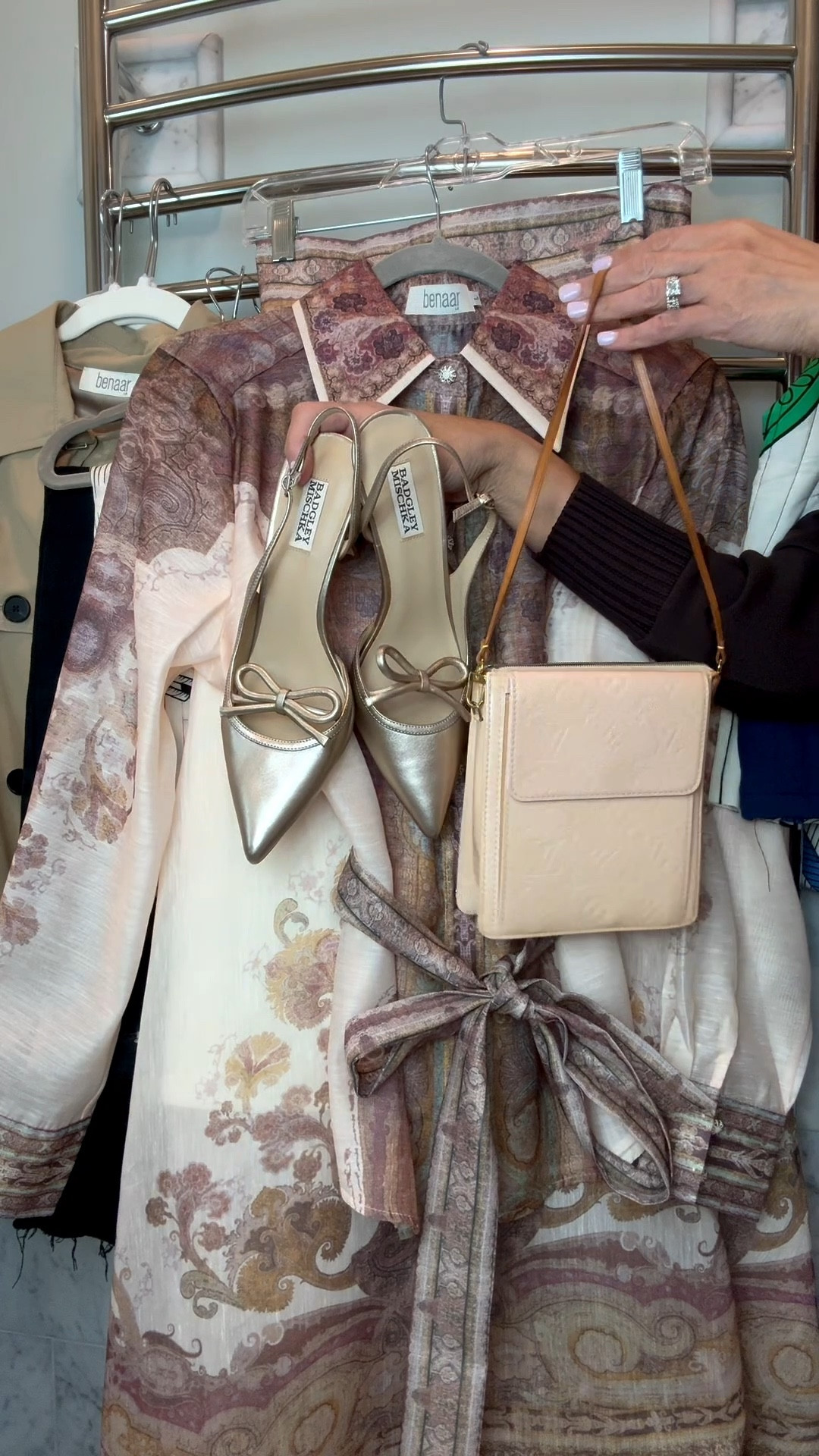 Some outfit ideas for you that I took to Italy. I love a good trench that can double as a dressy jacket for a fancy dinner and also a skirt and blouse that I’ve worn with the matching blouse and a sweater.  

Like and comment TWINS for a link! 

#over40style #over50style #travelcapsule #ootd 

#LTKOver40 #LTKStyleTip