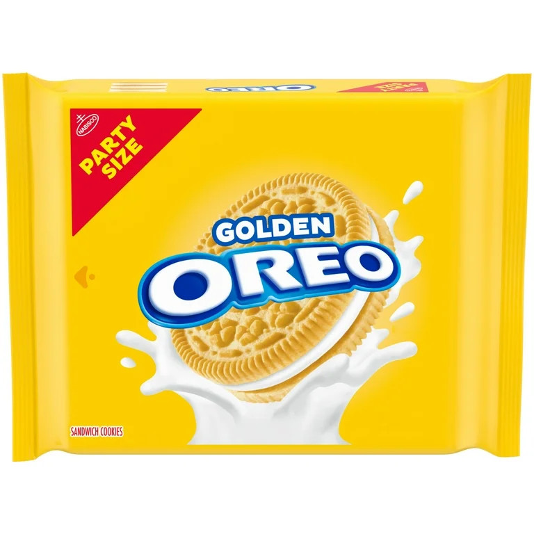 OREO Golden Sandwich Cookies, Party Size, 24.16 oz | Walmart (US)