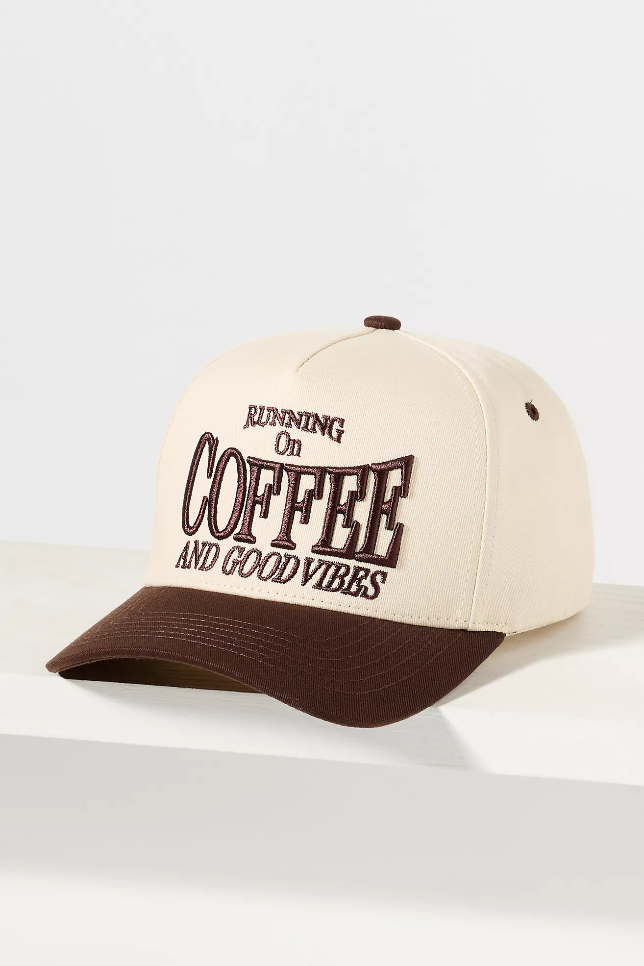 Cheveux Corp. Coffee and Good Vibes Trucker Hat | Anthropologie (US)