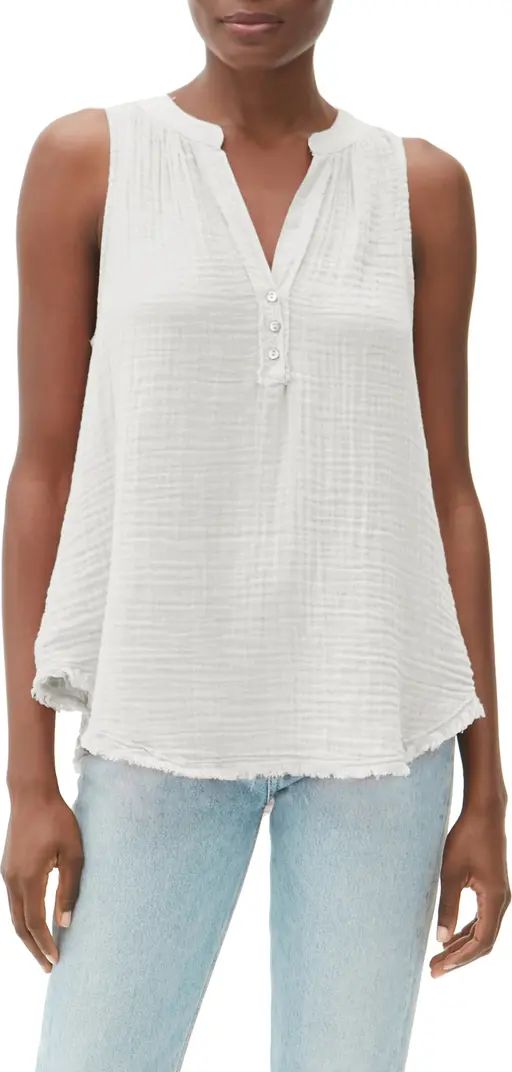 Heidi Cotton Gauze Tank Top | Nordstrom