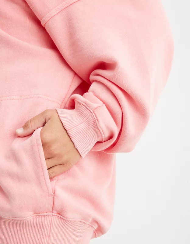 Aerie Happy Henley Everyday Polo Sweatshirt | American Eagle Outfitters (US & CA)