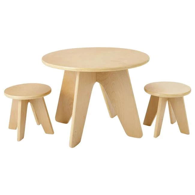 ECR4Kids ELR-17430 25.80 x 25.80 x 18.70 in. Dart Table & Stool Set | Walmart (US)