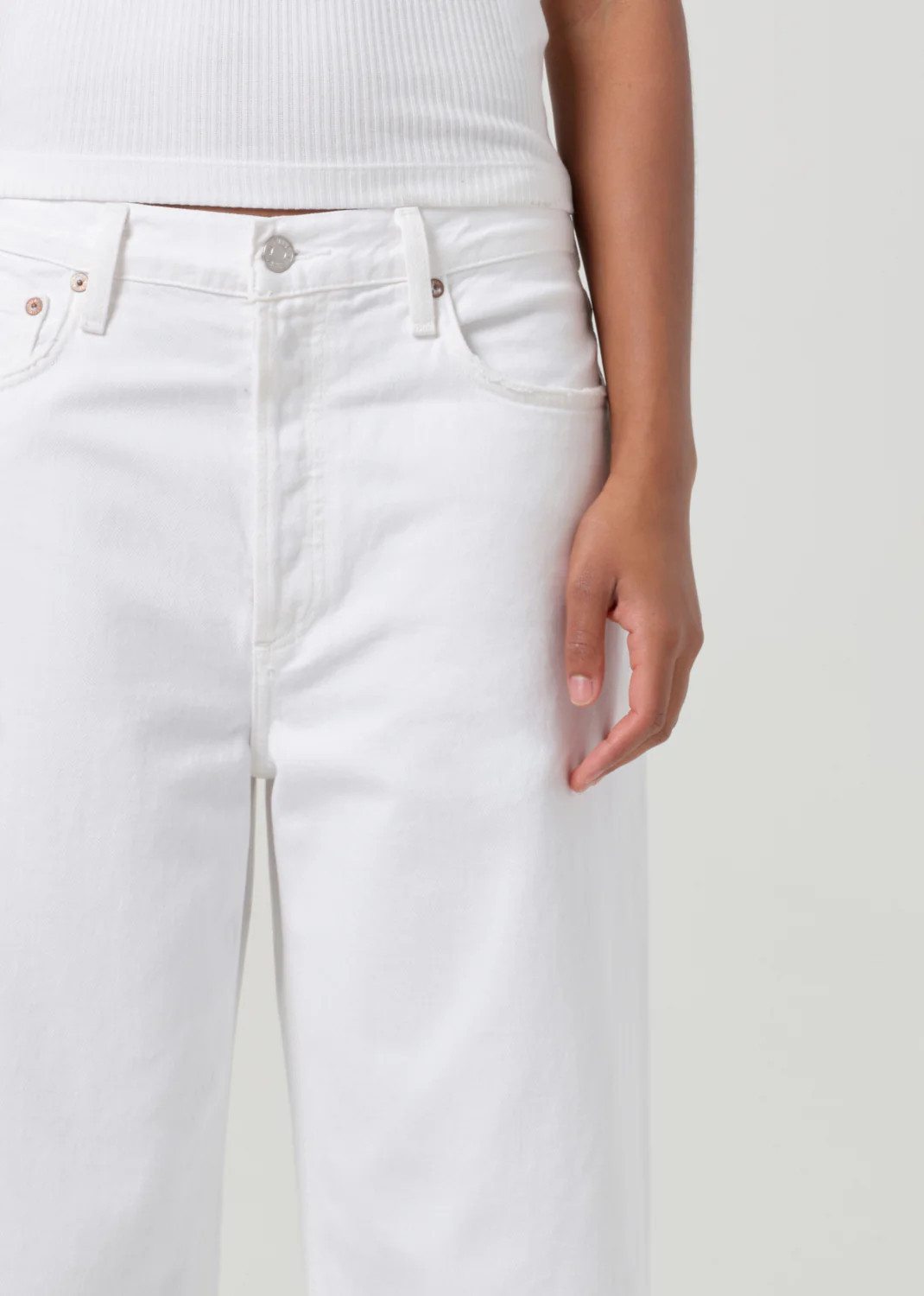 Low Slung Baggy 30.5" in Milkshake | AGOLDE