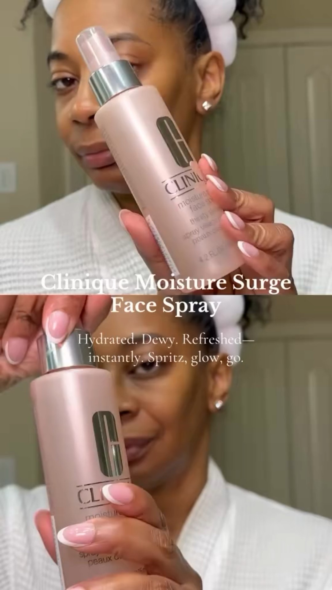 Okay friends… I didn’t expect to love this this much 🥰😍 but here we are.

(Gifted by Clinique)

If your skin has been feeling dry, tight, or just kinda blah — this Moisture Surge™ Face Spray from Clinique is seriously that girl. I’ve been keeping it close all day — post-workout, mid-makeup, late at night… basically whenever I need a little refresh. It’s light, hydrating, and plays nice with makeup too.

Perfect for those summer days when your skin is doing the most. Dewy glow without the fuss? Yes, please.

— Mystiqua Trinette 💖
@clinique
#GiftedByClinique #CliniquePartner #MoistureSurge #GlowingSkinOnTheGo