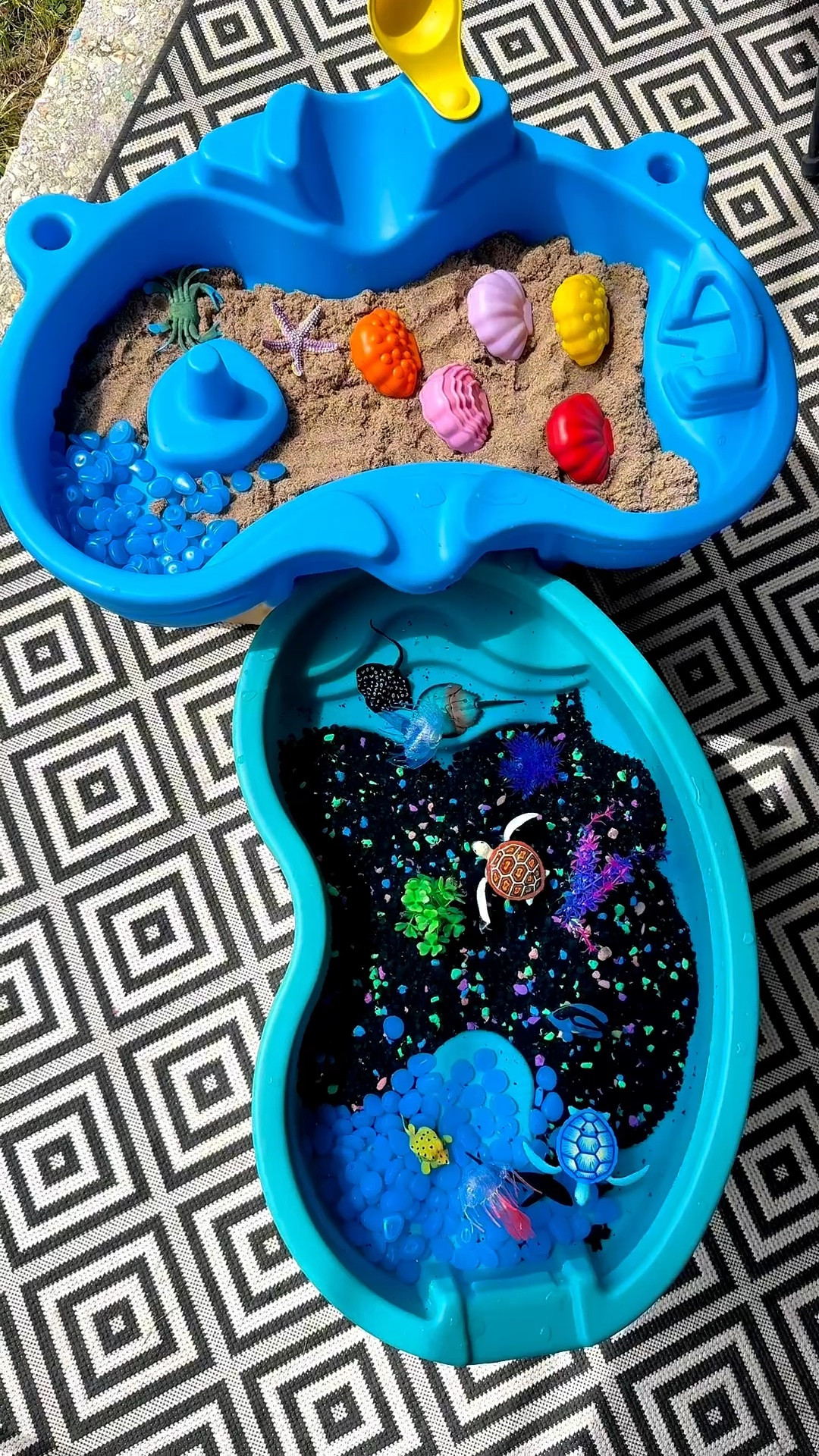 Under the sea sensory activity for the kids 🐠

#LTKmomlife #LTKmorningroutine