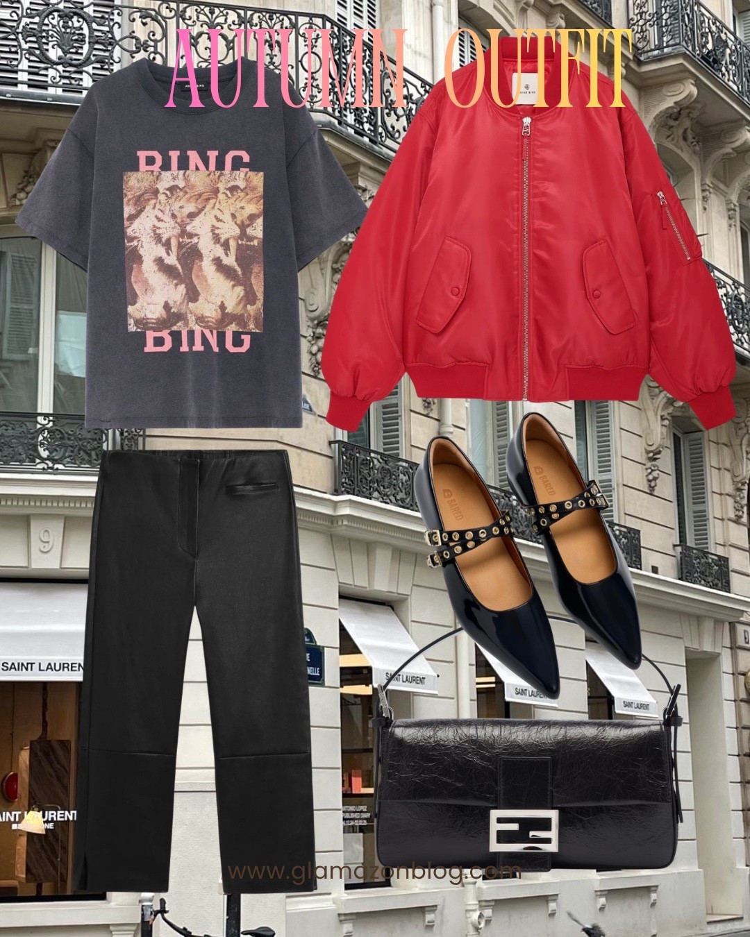 Red bomber, anine bing, fendi bag, massimo dutti capri, leather capri

#LTKautumn #LTKFashionMonth #LTKuk