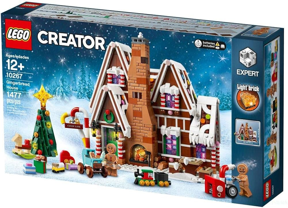 LEGO Creator Expert Gingerbread House 10267 Building Kit (1,477 Pieces) | Amazon (US)