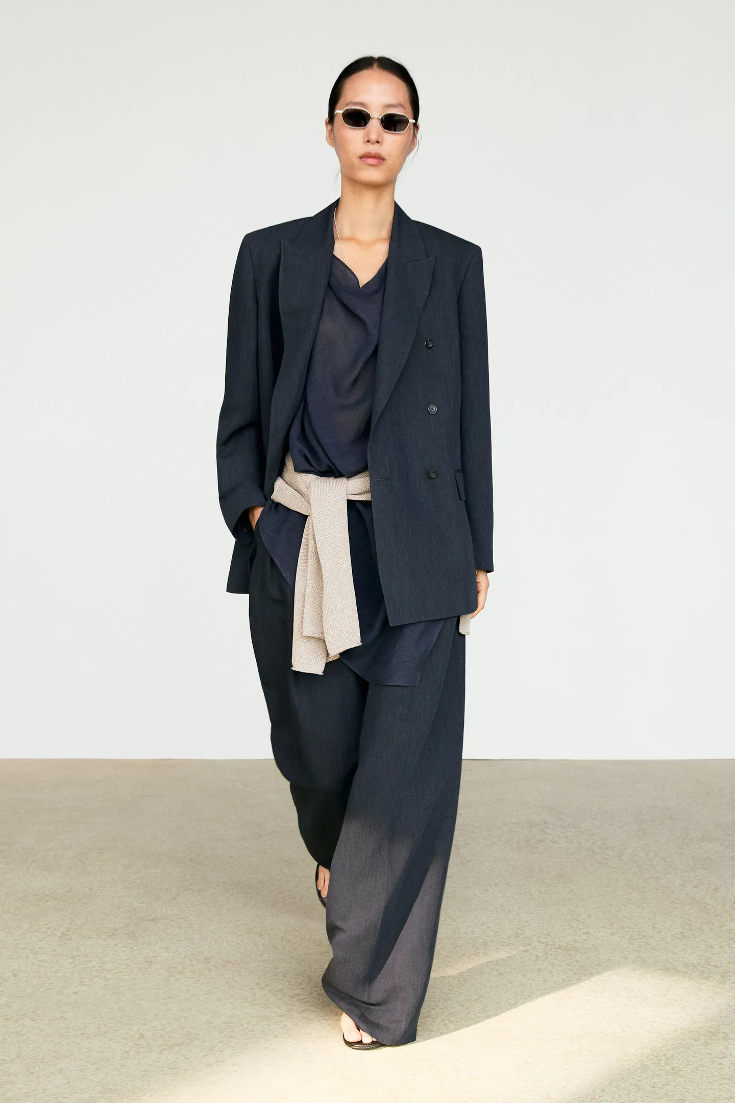 Melange Blazer | Massimo Dutti UK