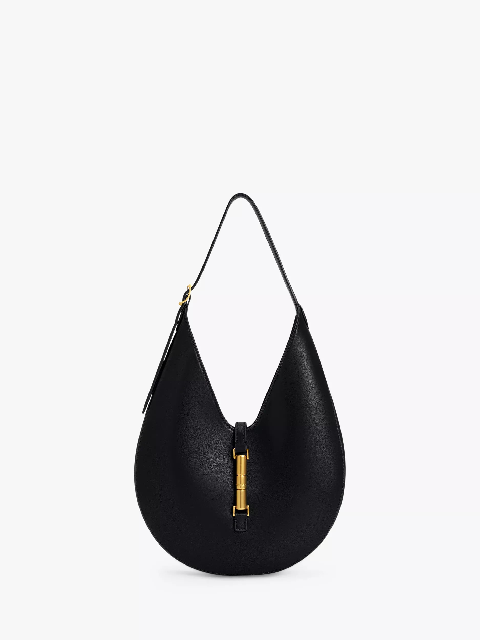 Cesia Hobo Bag, Black | John Lewis (UK)