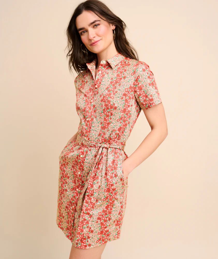 Stretch Cotton Imogen Shirtdress | UNTUCKit (US)