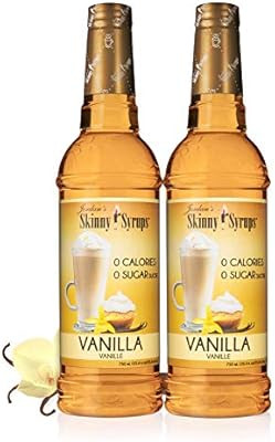 Jordan’s Skinny Syrups | Sugar Free Vanilla Syrup | Healthy Flavors with 0 Calories, 0 Sugar, 0... | Amazon (US)