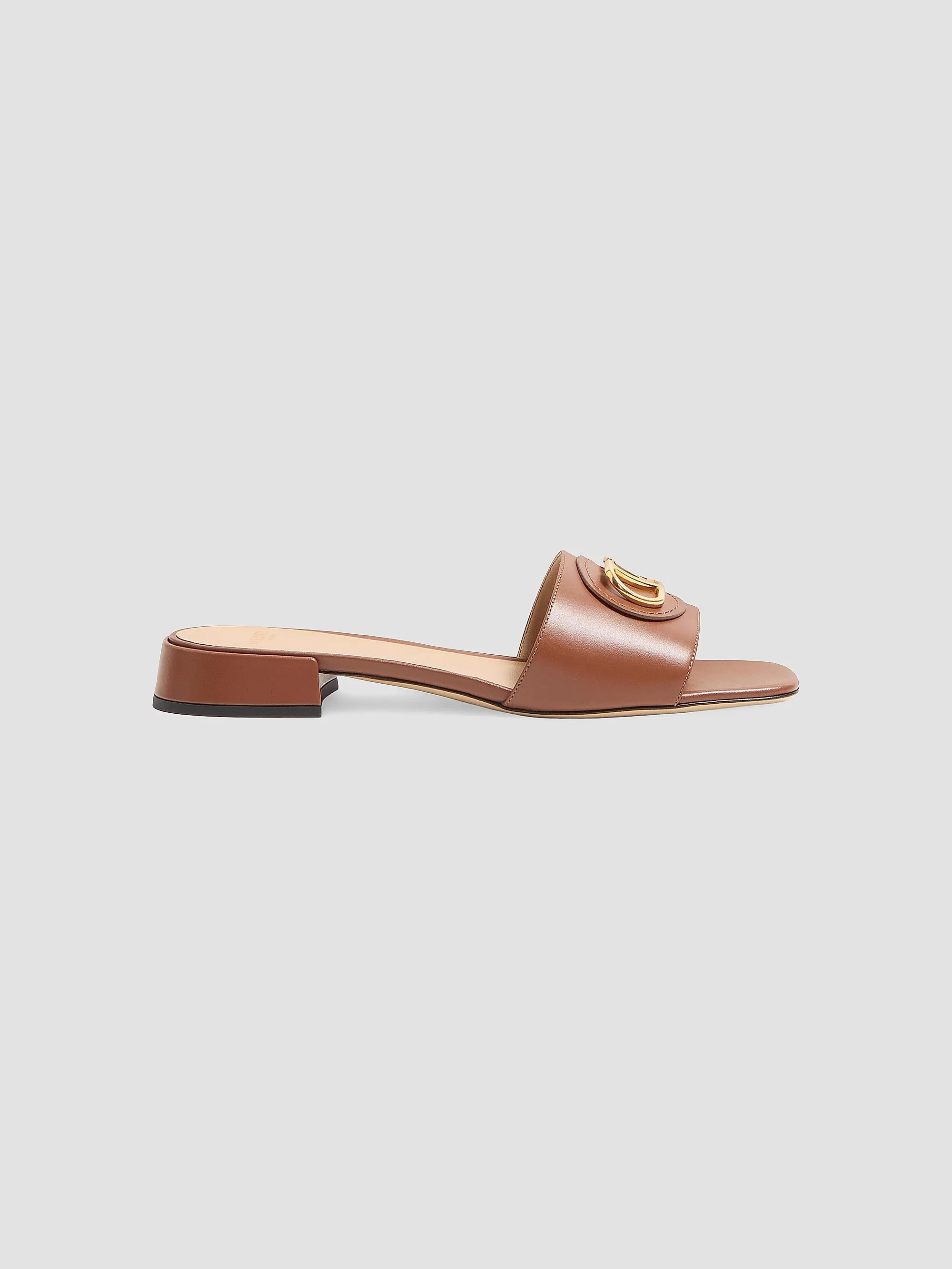 Valentino Garavani VLogo Signature 20MM Slide Sandals | Saks Fifth Avenue | Saks Fifth Avenue
