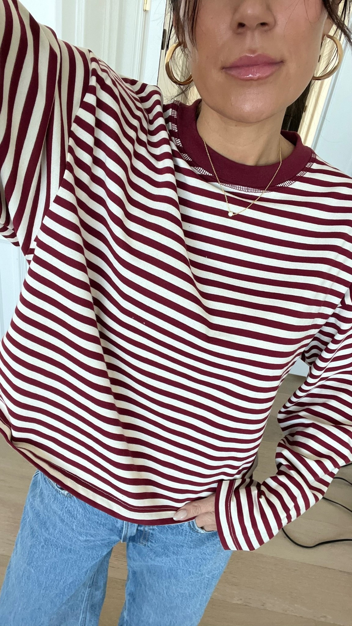 Been wearing this striped everyday tee on repeat - comes in a bunch of colors!

@amazon @amazonfashion

#LTKgrwm #LTKFindsUnder50 #LTKootd