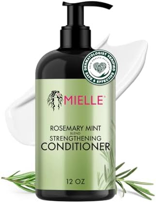 Mielle Organics Rosemary Mint Strengthening Hair Conditioner for Women & Men - Biotin Infused Det... | Amazon (US)