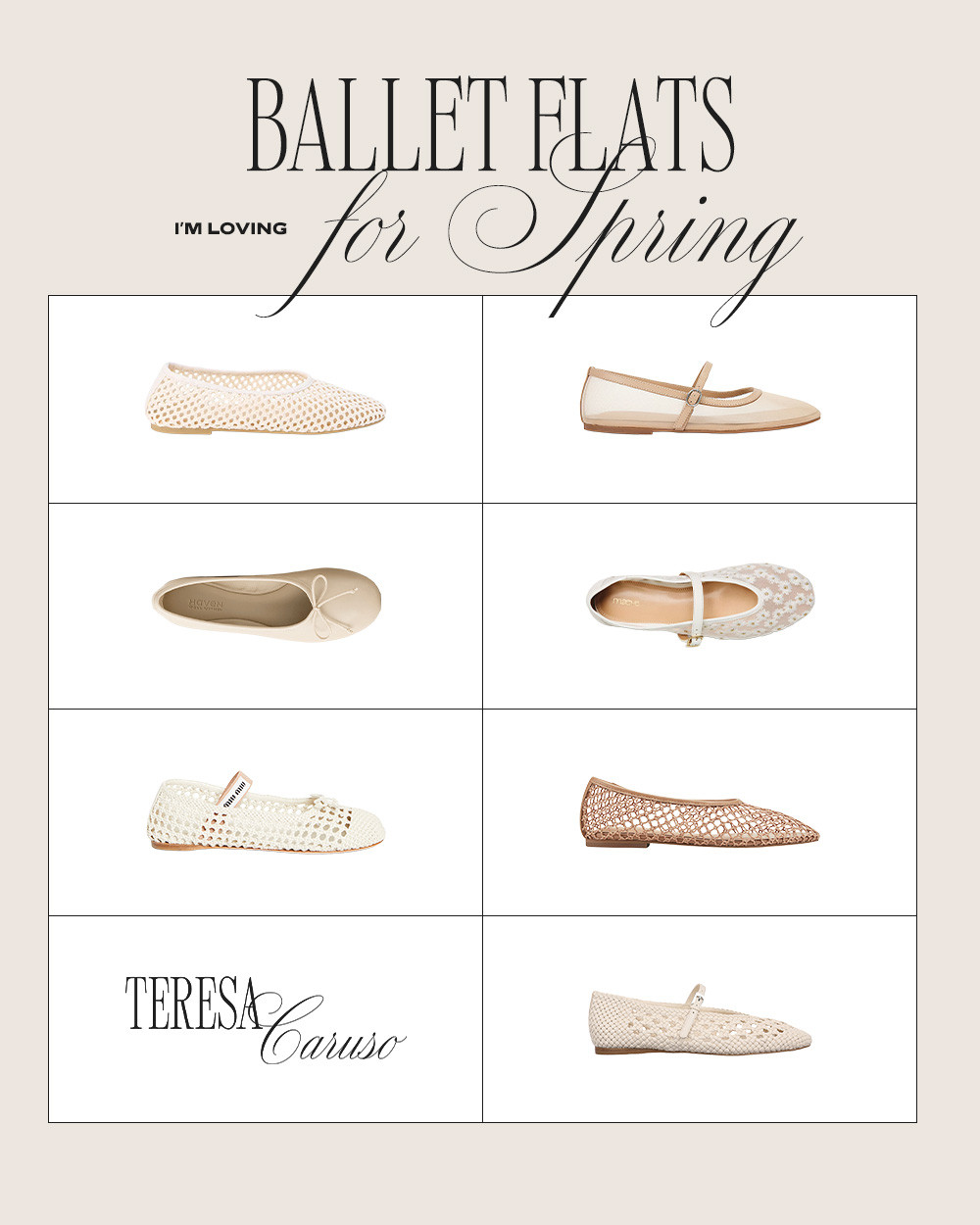 Ballet Flats for Spring! 

 